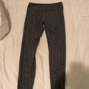 Grey speckled lulu lemon leggings